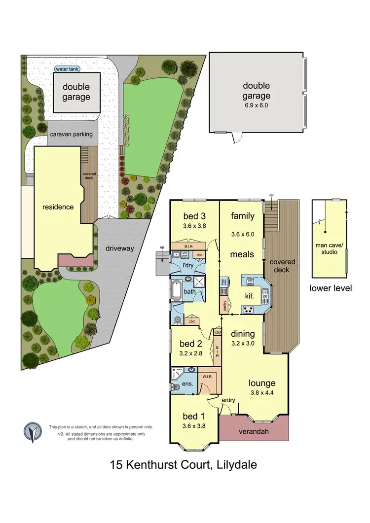 Floorplan of Homely house listing, 15 Kenthurst Court, Lilydale VIC 3140