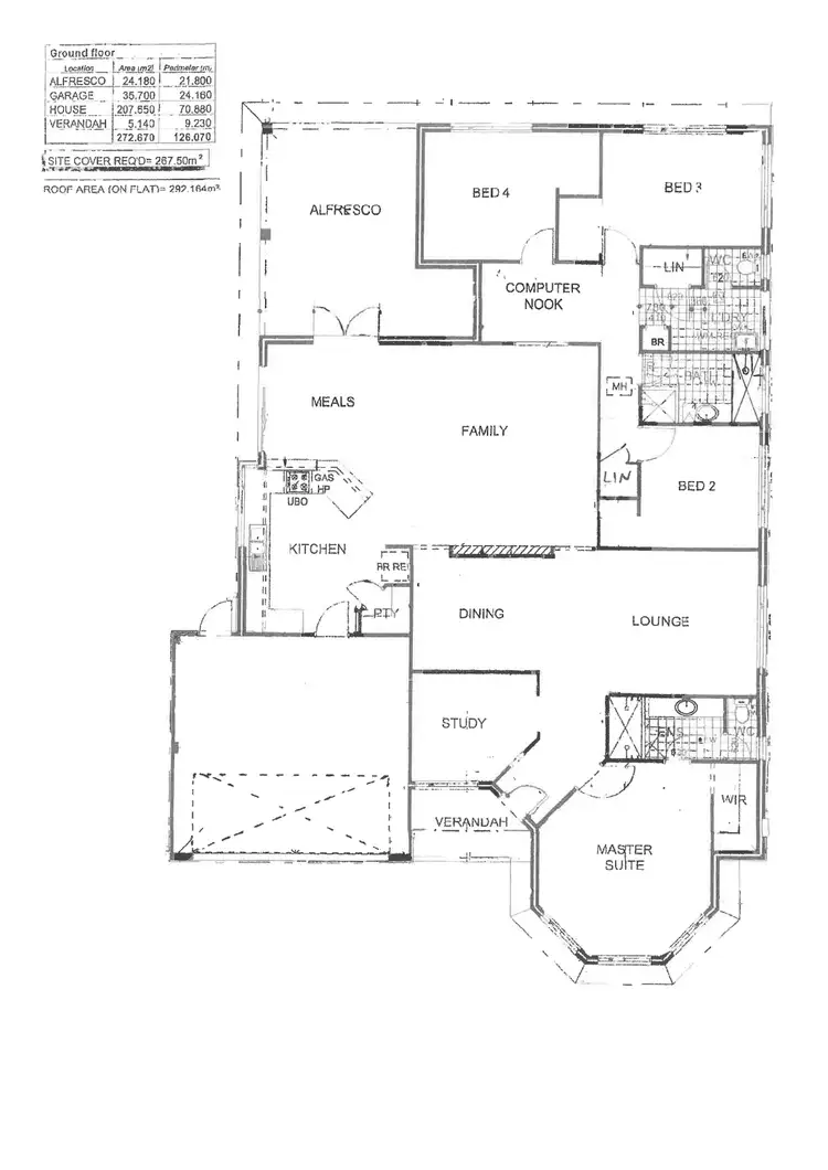 Floorplan of Homely house listing, 3 Denver Rise, High Wycombe WA 6057