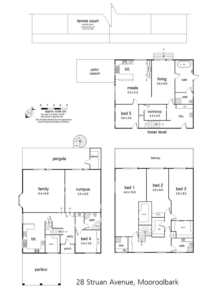 Floorplan of Homely house listing, 28 Struan Avenue, Mooroolbark VIC 3138