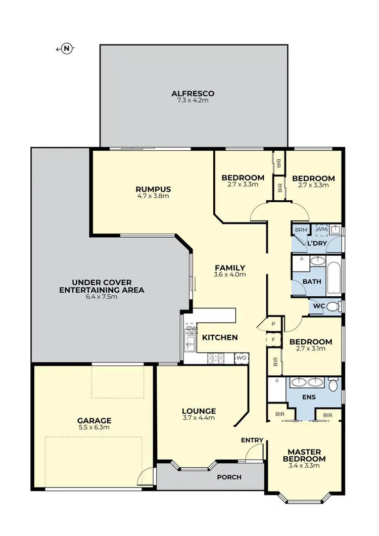 Floorplan of Homely house listing, 2 Heritage Gardens, Sydenham VIC 3037