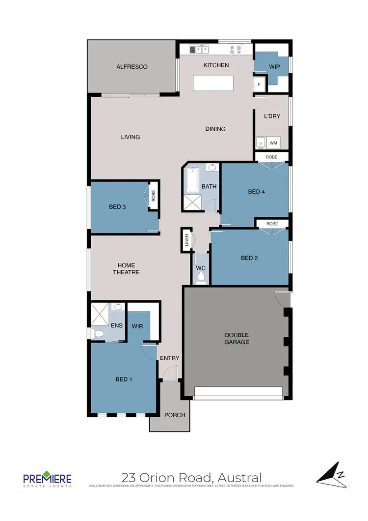 Floorplan of Homely house listing, 23 Orion Road, Austral NSW 2179