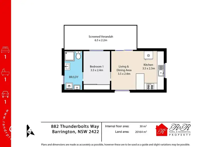 Floorplan of Homely house listing, 882 Thunderbolts Way, Gloucester NSW 2422