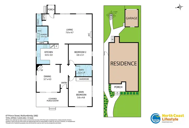 Floorplan of Homely house listing, 67 Prince Street, Mullumbimby NSW 2482
