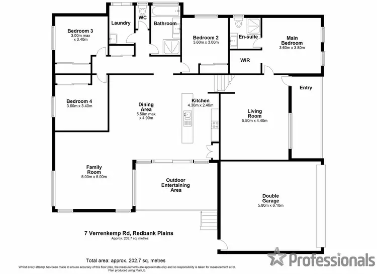 Floorplan of Homely house listing, 7 Verrankamp Street, Redbank Plains QLD 4301