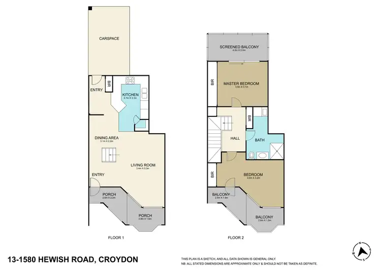 Floorplan of Homely apartment listing, 80/13-15 Hewish Road, Croydon VIC 3136