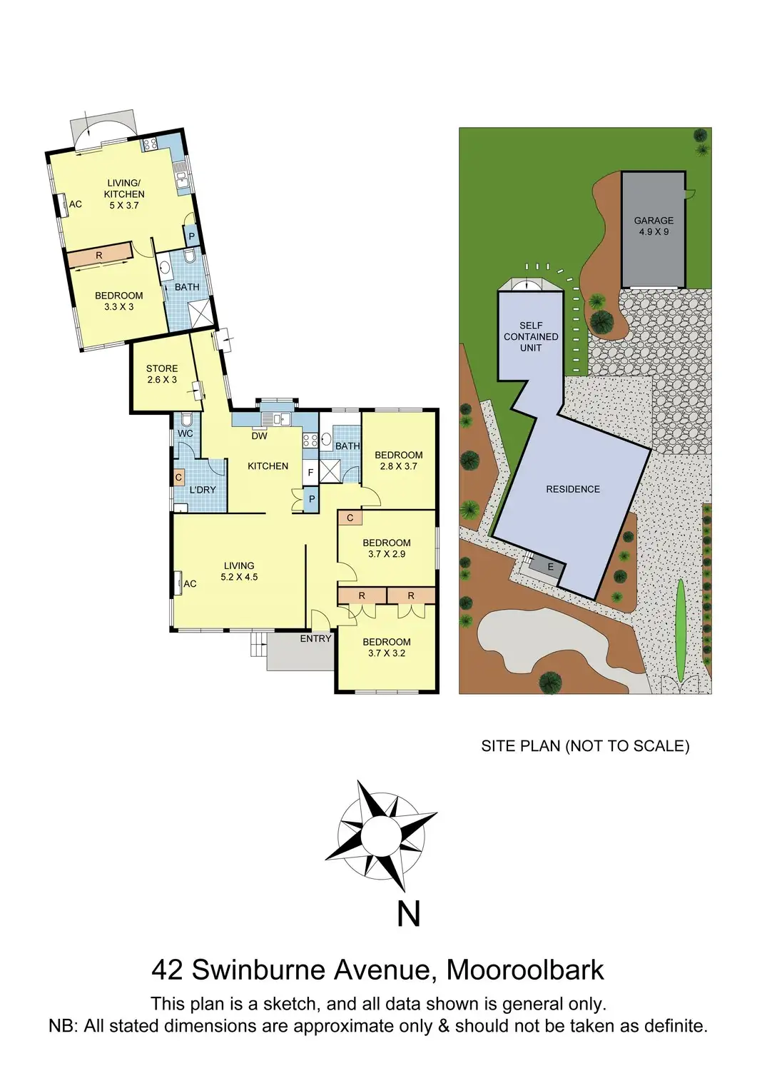 Floorplan of Homely house listing, 42 Swinburne Avenue, Mooroolbark VIC 3138
