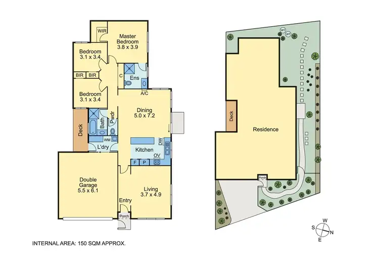Floorplan of Homely house listing, 14 Fitzgerald Street, Ferntree Gully VIC 3156