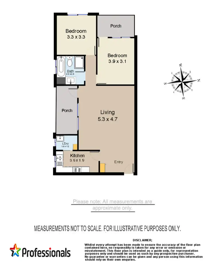 Floorplan of Homely unit listing, 2/4-6 Dent Street, Jamisontown NSW 2750