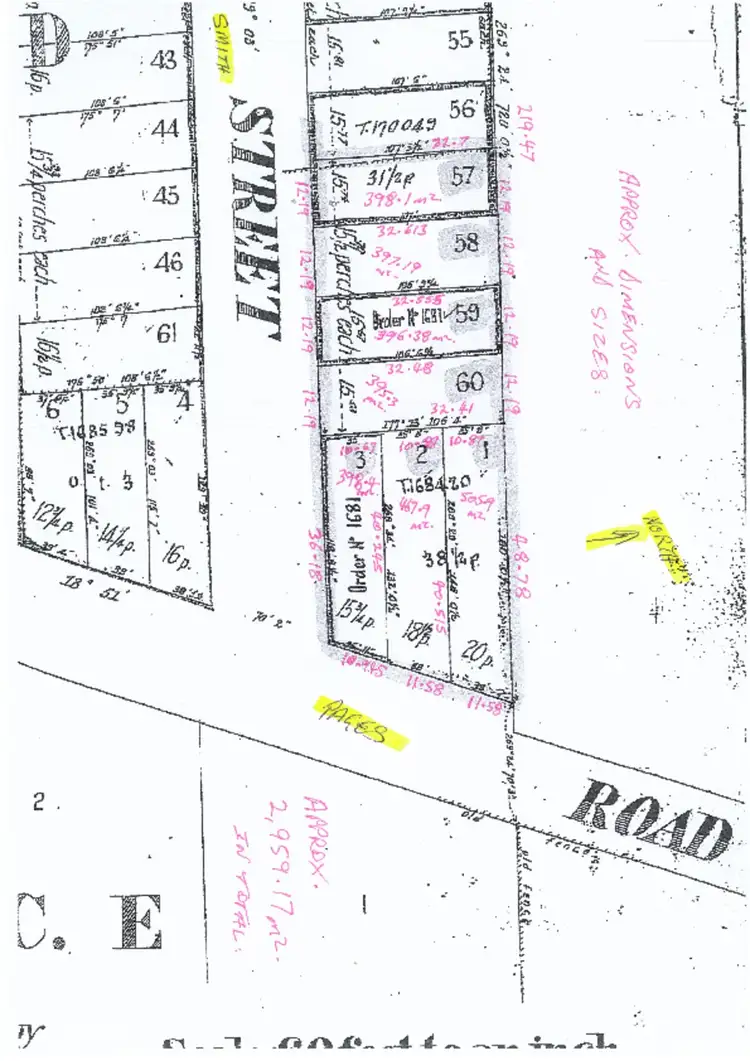 Floorplan of Homely land listing, LOT Lot 2, Part 47 Pages Road, St Marys NSW 2760