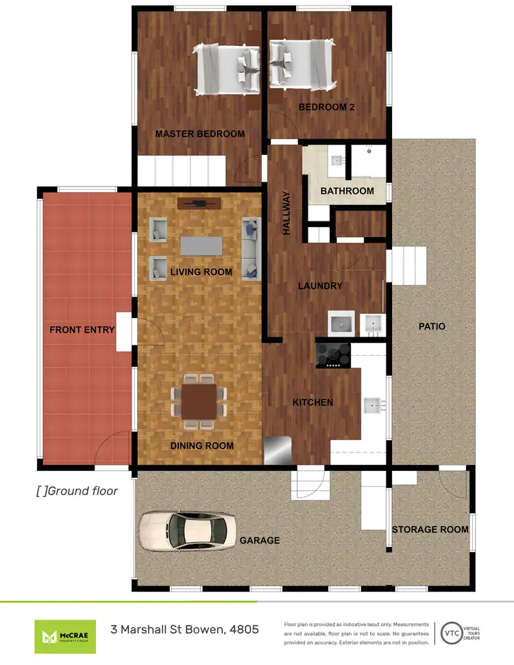 Floorplan of Homely house listing, 3 Marshall Street, Bowen QLD 4805