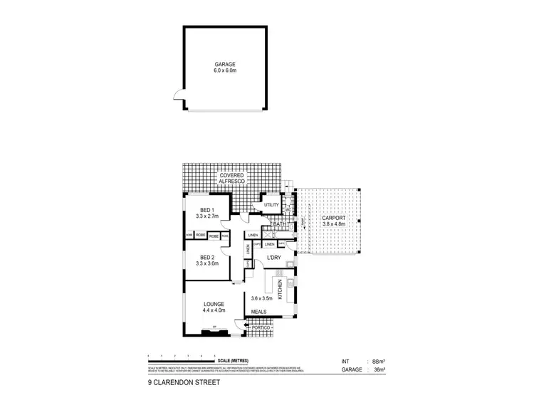 Floorplan of Homely house listing, 9 Clarendon Street, Maryborough VIC 3465