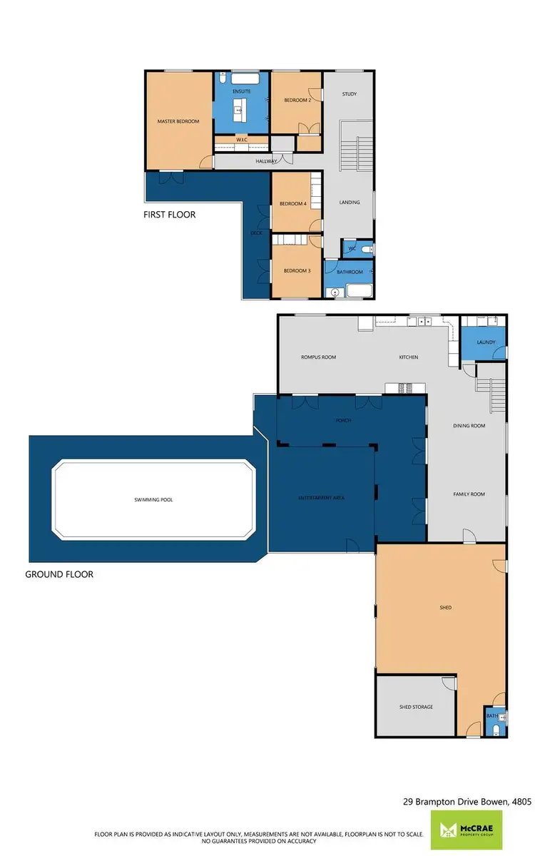 Floorplan of Homely house listing, 29 Brampton Drive, Bowen QLD 4805
