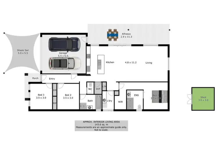 Floorplan of Homely house listing, 22 Bugden Street, Wodonga VIC 3690