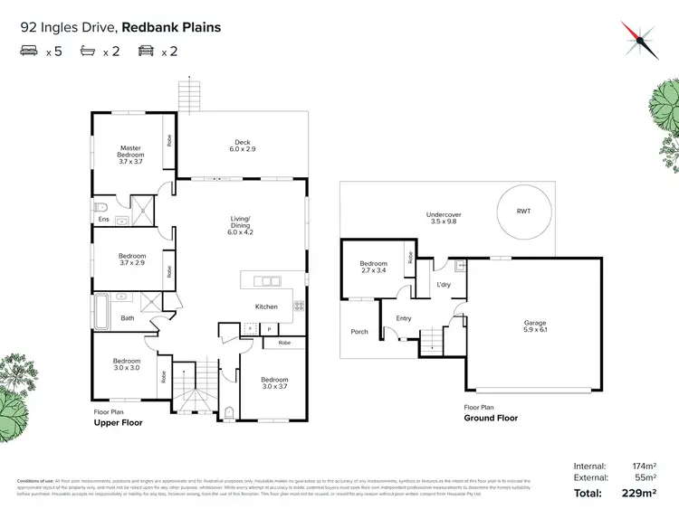 Floorplan of Homely house listing, 92 Ingles Drive, Redbank Plains QLD 4301