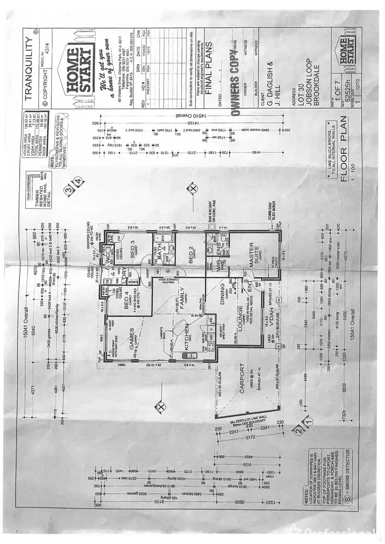 Floorplan of Homely house listing, 38 Jobson Loop, Brookdale WA 6112