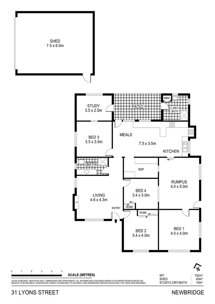 Floorplan of Homely house listing, 31 Lyons Street, Newbridge VIC 3551