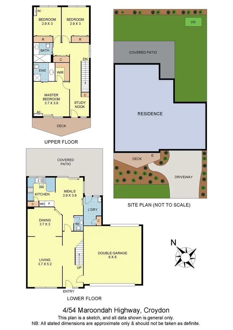 Floorplan of Homely house listing, 4/54 Maroondah Highway, Croydon VIC 3136