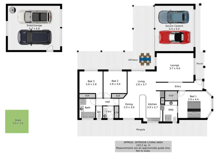 Floorplan of Homely house listing, 9 Donelan Court, Wodonga VIC 3690
