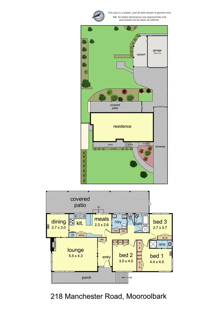 Floorplan of Homely house listing, 218 Manchester Road, Mooroolbark VIC 3138