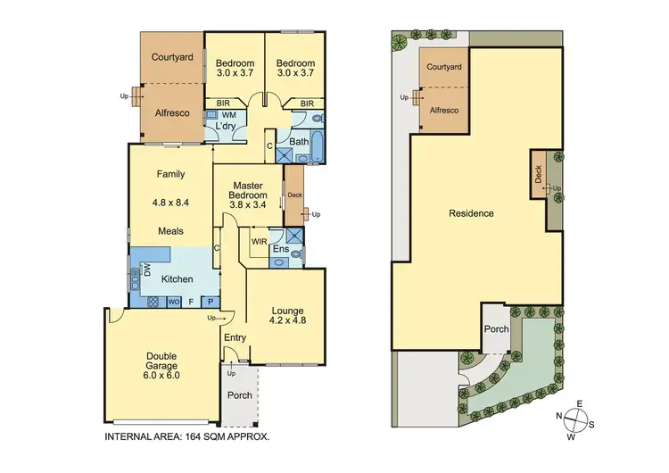 Floorplan of Homely unit listing, 2/5 Thaxted Parade, Wantirna VIC 3152