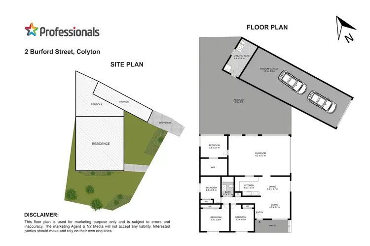 Floorplan of Homely house listing, 2 Burford Street, Colyton NSW 2760