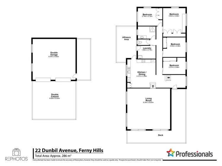 Floorplan of Homely house listing, 22 Dunbil Avenue, Ferny Hills QLD 4055