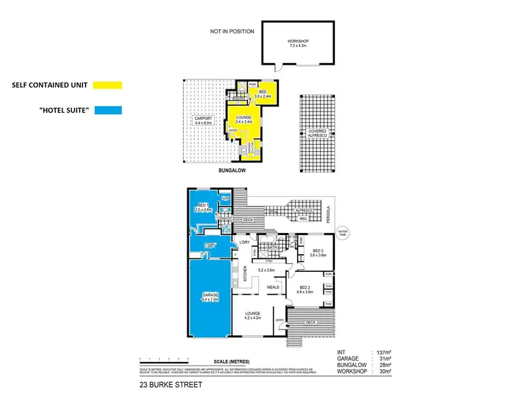 Floorplan of Homely house listing, 23 Burke Street, Maryborough VIC 3465