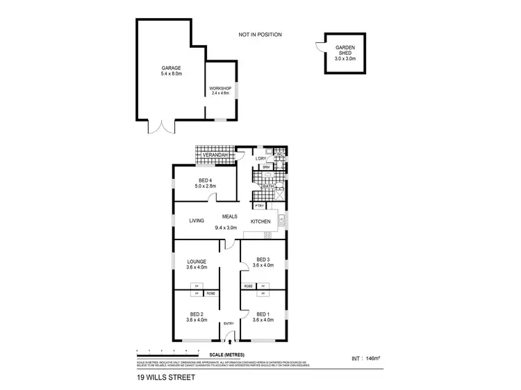 Floorplan of Homely house listing, 19 Wills Street, Maryborough VIC 3465