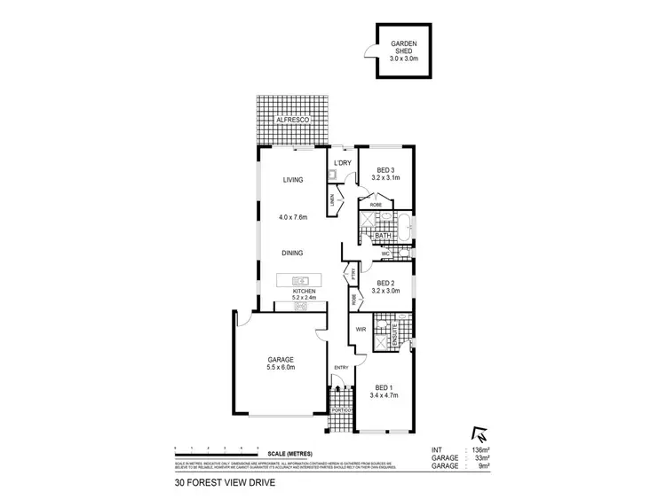 Floorplan of Homely house listing, 30 Forest View Drive, Maryborough VIC 3465