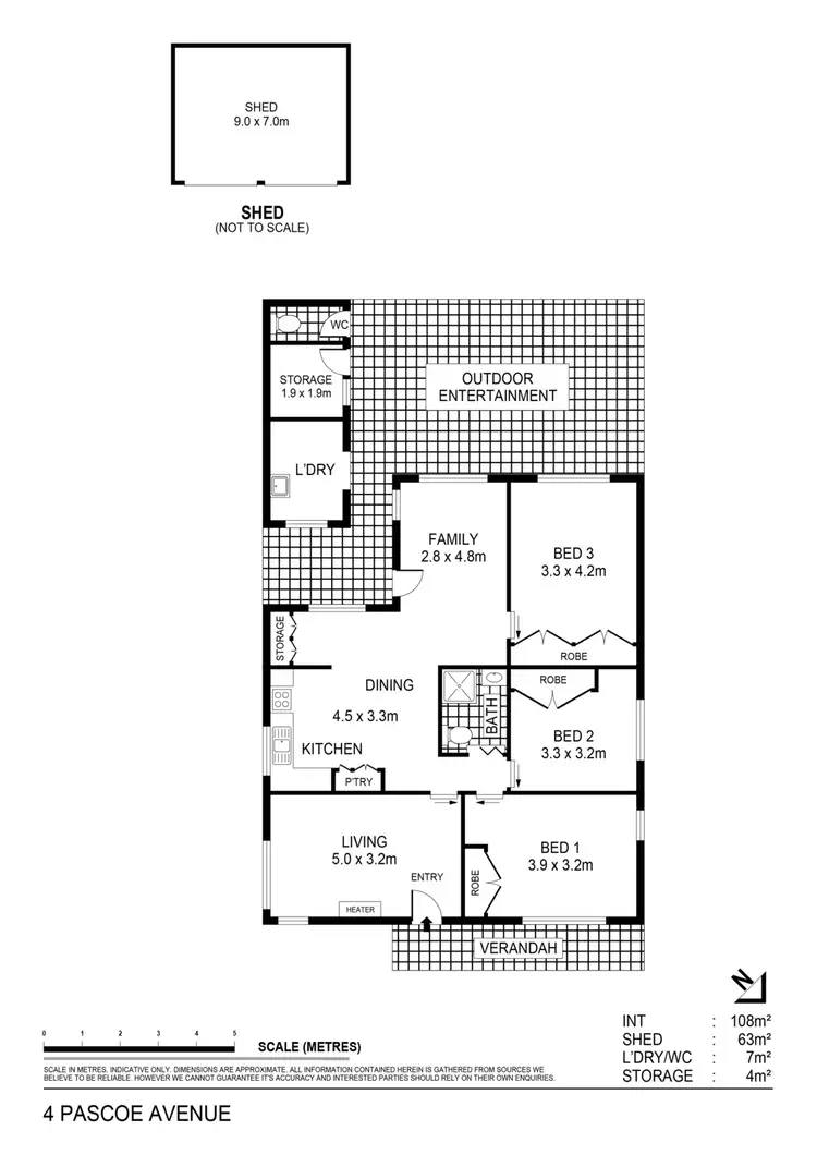 Floorplan of Homely house listing, 4 Pascoe Avenue, Maryborough VIC 3465