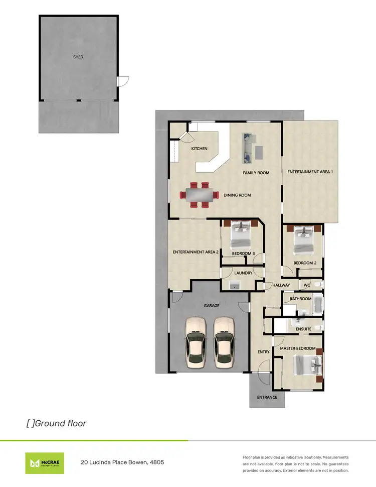 Floorplan of Homely house listing, 20 Lucinda Place, Bowen QLD 4805