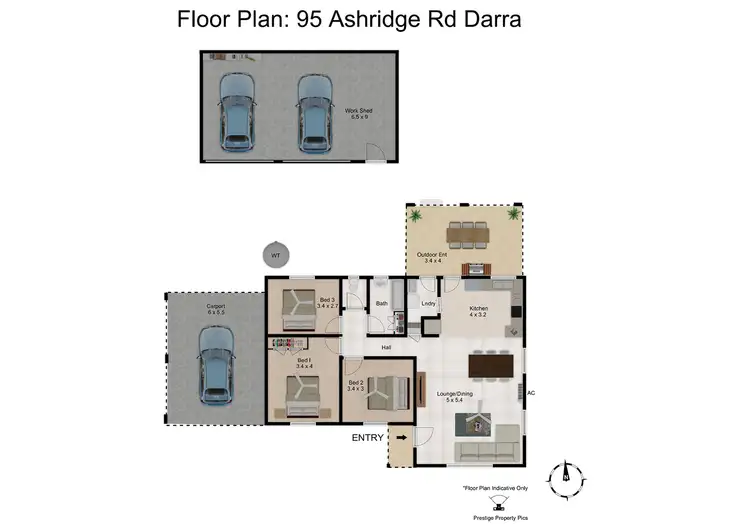 Floorplan of Homely house listing, 95 Ashridge Road, Darra QLD 4076