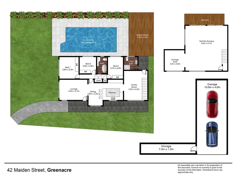 Floorplan of Homely house listing, 42 Maiden Street, Greenacre NSW 2190