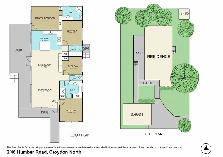 Floorplan of Homely house listing, 2/46 Humber Road, Croydon North VIC 3136