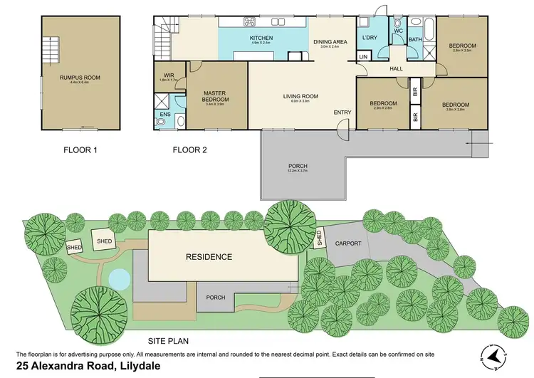 Floorplan of Homely house listing, 25 Alexandra Road, Lilydale VIC 3140