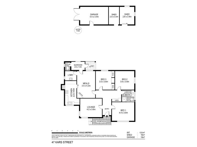 Floorplan of Homely house listing, 47 Kars Street, Maryborough VIC 3465
