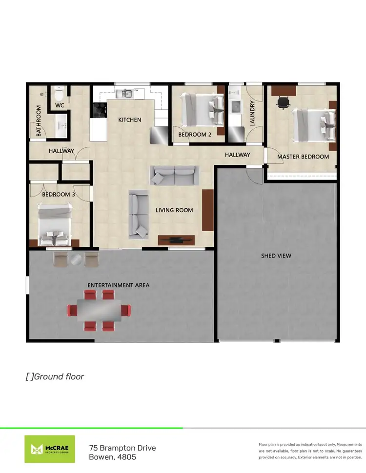 Floorplan of Homely house listing, 75 Brampton Drive, Bowen QLD 4805