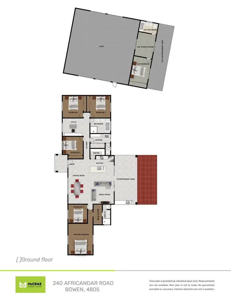 Floorplan of Homely house listing, 240 Africandar Road, Bowen QLD 4805