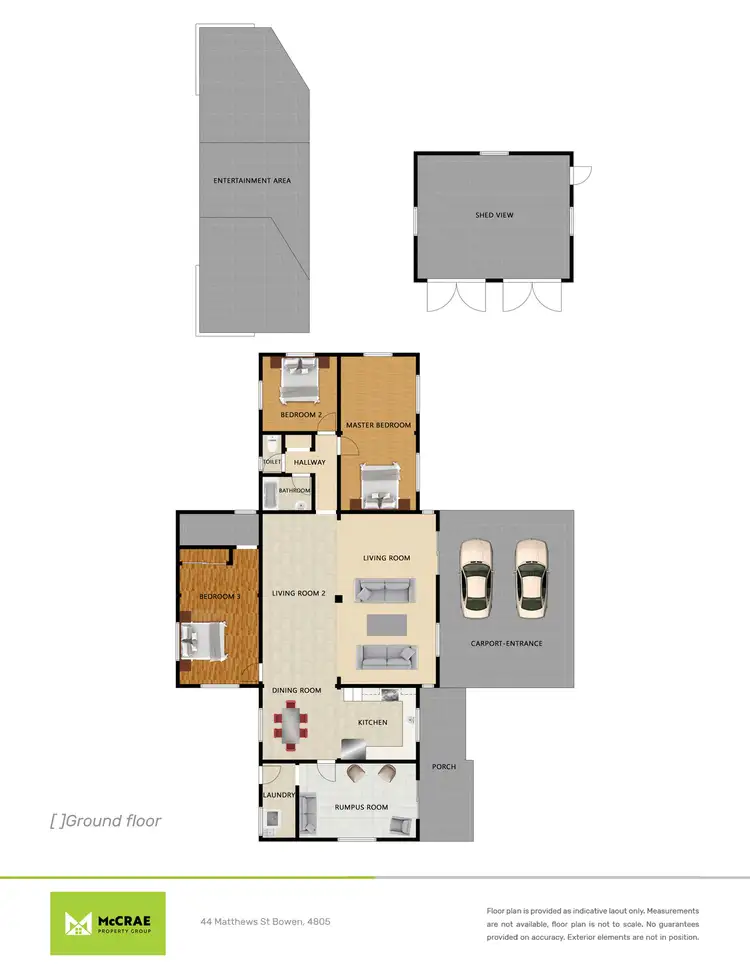 Floorplan of Homely house listing, 44 Matthews Street, Bowen QLD 4805