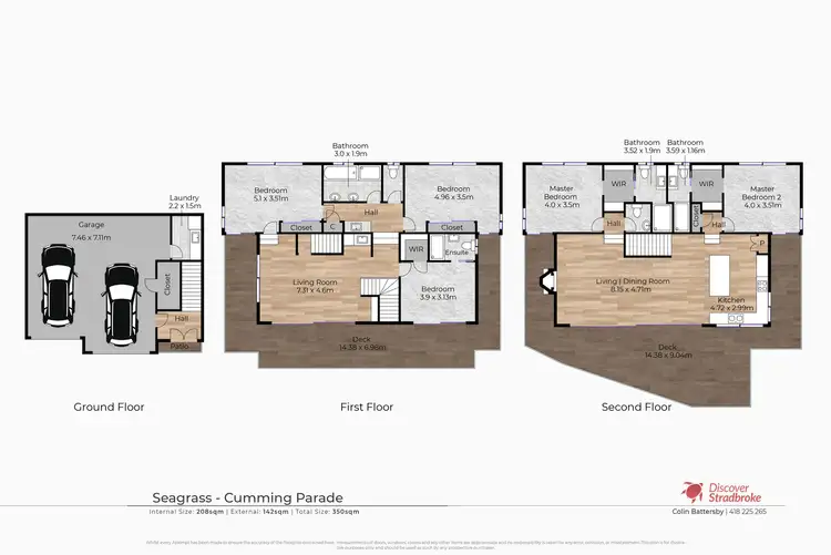 Floorplan of Homely house listing, 1/16 Cumming Parade, Point Lookout QLD 4183