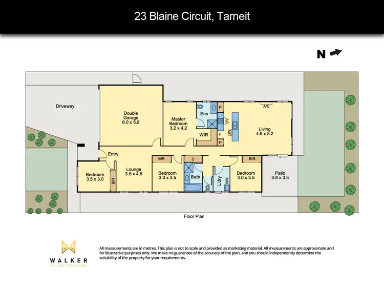 Floorplan of Homely house listing, 23 Blaine Circuit, Tarneit VIC 3029