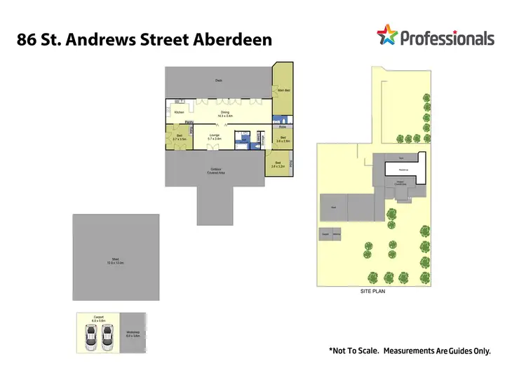 Floorplan of Homely house listing, 86 St. Andrews Street, Aberdeen NSW 2336