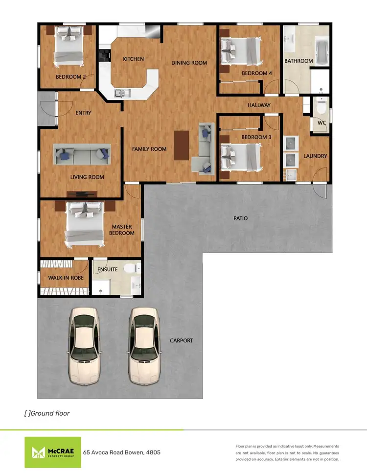 Floorplan of Homely house listing, 65 Avoca Road, Bowen QLD 4805