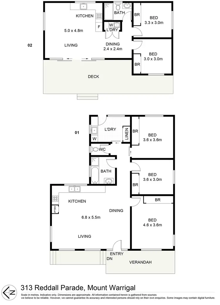 Floorplan of Homely house listing, 313 Reddall Parade, Mount Warrigal NSW 2528