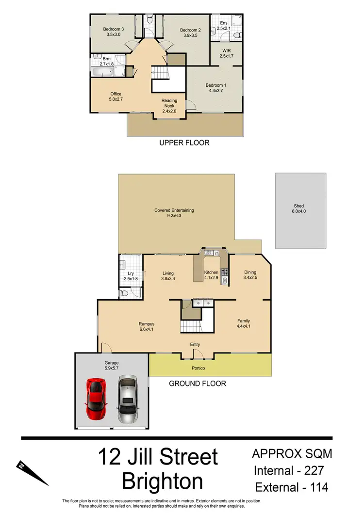 Floorplan of Homely house listing, 12 Jill Street, Brighton QLD 4017