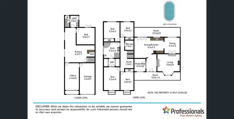 Floorplan of Homely house listing, 8 Wills Glen, St Clair NSW 2759