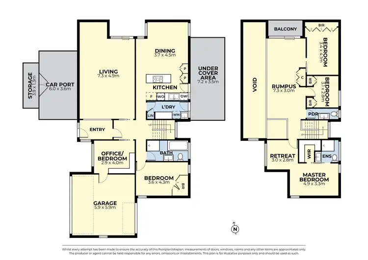 Floorplan of Homely house listing, 20 Gidgee Court, Keilor Downs VIC 3038