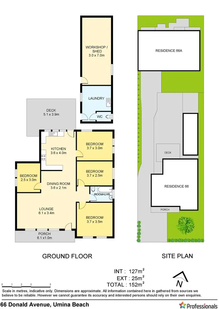 Floorplan of Homely house listing, 66 Donald Street, Umina Beach NSW 2257