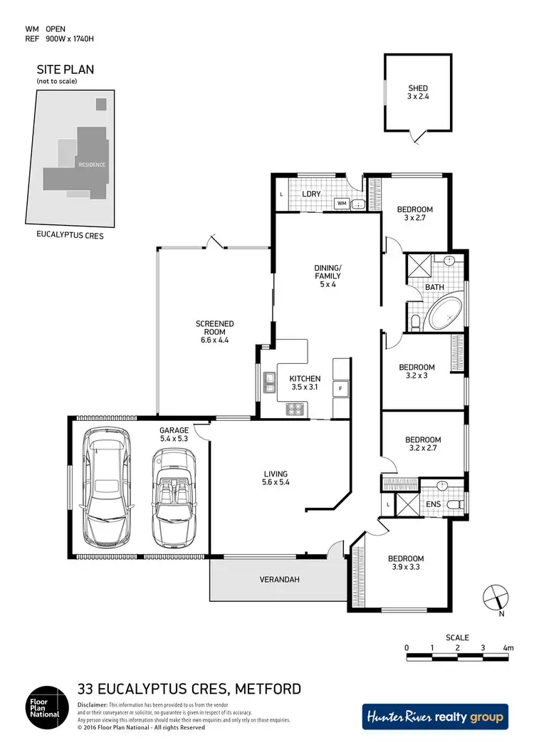Floorplan of Homely house listing, 33 Eucalyptus Crescent, Metford NSW 2323