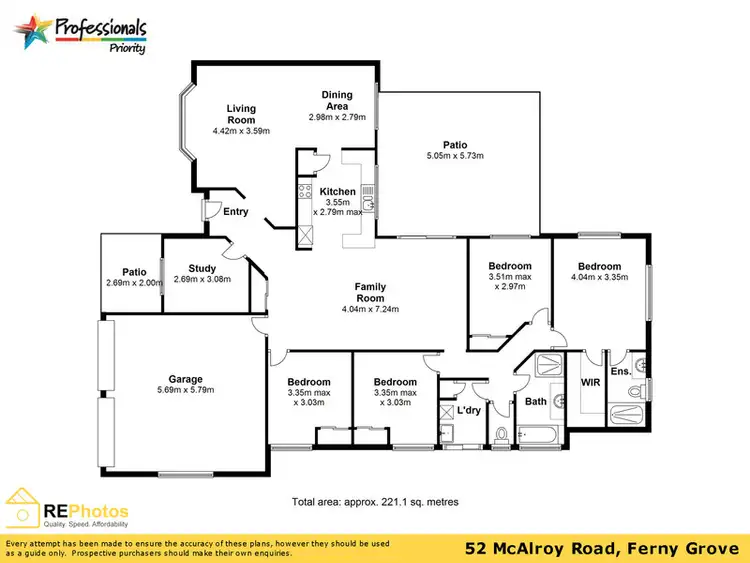 Floorplan of Homely house listing, 52 McAlroy Road, Ferny Grove QLD 4055